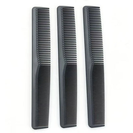 5 Pieces Carbon Fiber Wide Tooth Hair Comb Fine Cutting Styling & Trimming for Men & Women Salon And Home Use
