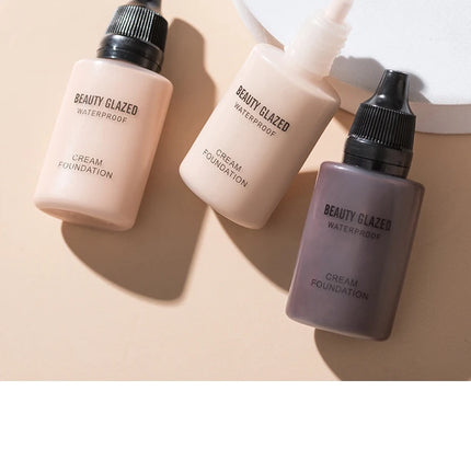 Flawless All Day: 9 Color Waterproof Concealer Foundation For Women Makeup Full Coverage Long Lasting Moisturizing