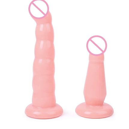 Strap on Double Penis Dildo Dual Ended Strapon Dildo Adult Sex Toys Vagina Prostate Massager for Man Woman Couples Sex Toy Shop
