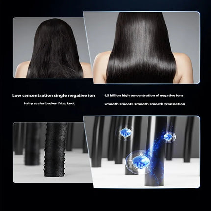 Super Hair Dryer Leafless High Speed Negative Ion Hair Care 160000RPM Fas Dry 220V Super Home Hair Salon Blow Dryer