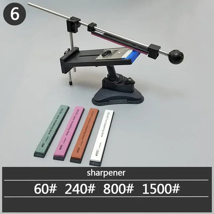 Ruixin Pro Sharpener Professional Kitchen Knife Fix Fixed Anglehigh Quality Stones Sharpening  with Multi Stone Whetstone Grind