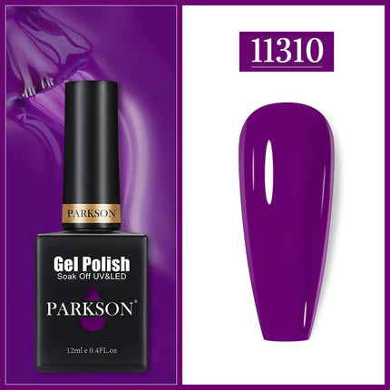 Parkson 12ML Nail Gel Polish HEMA TPO FREE Full Coverage 279 Color Gel Pigment Professional Nail Art Long Lasting Gel Varnish