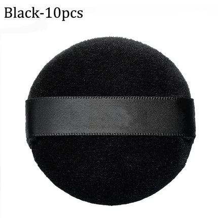 5/10Pcs Soft Velvet Makeup Sponge Loose Powder Cosmetic Puff Double-sided Face Makeup Sponge Concealer Wet Dry Makeup Tools