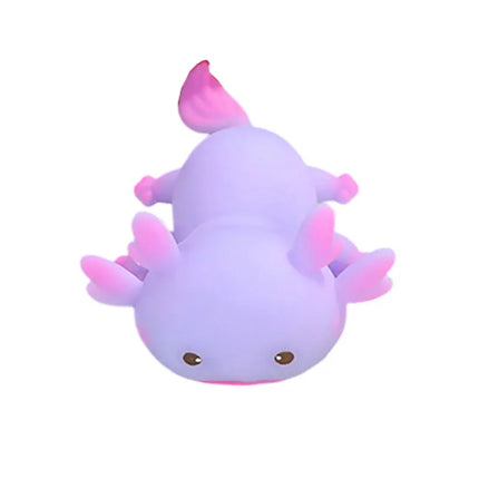 Axolotl Maltose Squishy Toy Axolotl Squeeze Soft Squishy Stretchable Colorful Creative Viral Stress Relief Tool Anxiety Relief