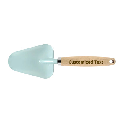 Personalized Colorful Kids Gardening Tools,Mini Wood Handle Trowel Shovel Fork Garden Hand Tools Garden Gifts for Men Women Kids