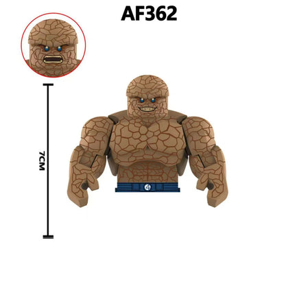 Movable Model Bricks Beast Lizard Rhino Assemble Colossus Assembly Action Figures Puzzle Toy Building Blocks Ornament Model Doll