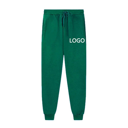 Customized Sports Pants Men's Fashion Personalized Printing Exercise Jogging Trousers Women's Casual Drawstring Pocket Sports Pa