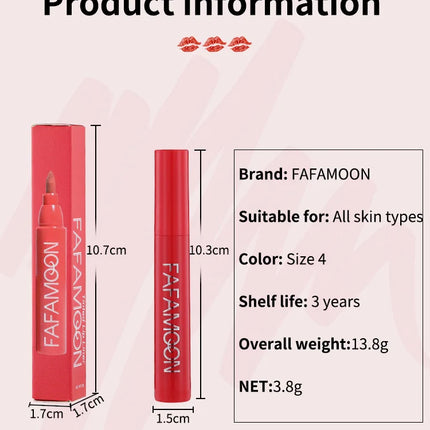 Nude Brown Lip Liner Pencil 4 Colors Red Contour Tint Tattoo Lip Gloss Waterproof Long Lasting Matte Lipstick Crayon Pen Makeup