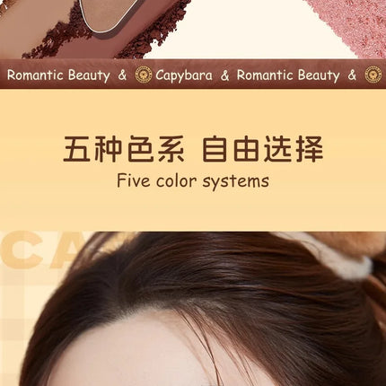 RMT Romantic Beauty Eye Shadow Silkworm Palette - Four Colors Matte Contouring & Brightening Eyeshadow Palette