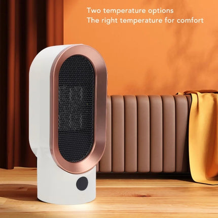 Fast Heating 800W PTC Ceramic Space Heater Quiet Portable Electric Desktop Heater For Office Bedroom Indoor Use