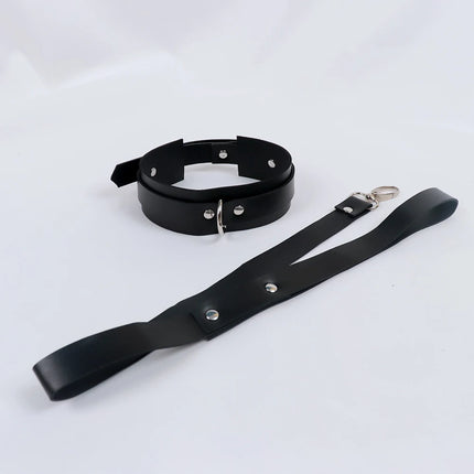 Pu Fetish Leather Choker Harness Women Goth Collar Leash For Girl jewelry Fashion Sexу Women's Lingiere Belt Exotic Accessories
