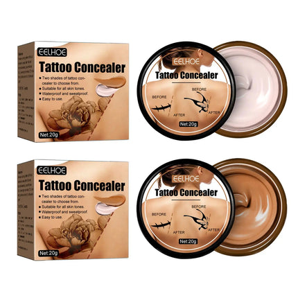 20g Tattoo Concealer Waterproof Lasting Tattoo Cover Cream Body Makeup Cosmetics Tattoo Cover Tool Body Foundation Makeup