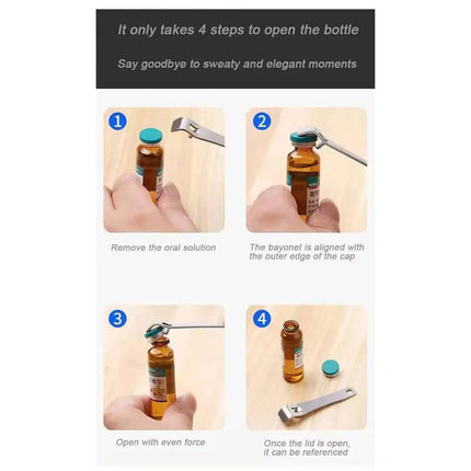 1-5PCS Portable Bottle Opener For Nurse Doctor Medical Ampoules Cutting Opening Saw Plastic Handle Ampule Breakers Bottle Opener
