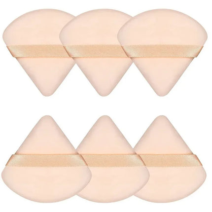 10PCS Puff Triangle Makeup Beauty Sponge Puff Triangle for Powder Makeup Blender Finger Puff Make Up Accessories Cosmetics PF03