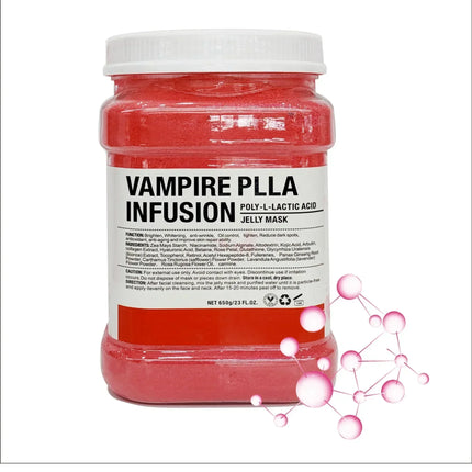 650g Gold Jelly Mask Powder Vampire DIY Plant Powder Masks Peel Off Vitamin C Hyaluronic Acid Facial Skin Care Rose Mud Mask