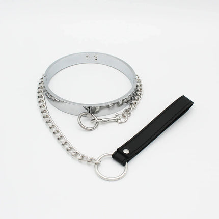 Manyjoy Metal Steel Bondage Cuffs Collar Handcuff Ankle Wrist Cuff Shackl Slave Sex  Restraint Necklace Sex Toys for Couple 18+