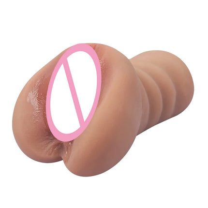 Realistic Male Masturbator Sex Toy - Vagina Pussy Anal Ass Masturbation Cup Adult Erotic Game for Men