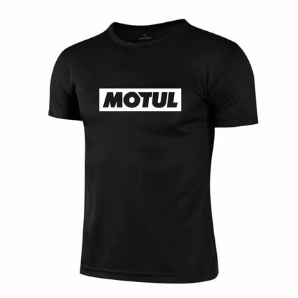 2025 Men T Shirt Casual RACEROOM Motul Motor Oil T-shirt Graphic polyester Sports Tops Breathable Comfortable Streetwear
