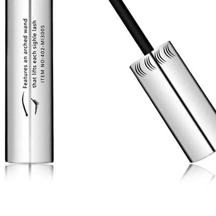 Qibest Silver Tube Mascara Waterproof Long & Curling Black Eyelashes Easy Removal No Dizziness Everlastingly Lasting