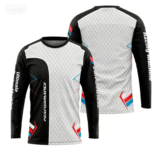 For BMW Motorrad Long Sleeve Tops Men Women Clothing Motorcycle Mountain Bike Jersey Breathable Quick Dry Downhill Flexible Tops