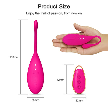 Powerful Wireless Remote Control Vibrating Egg Women Sexy Toy Wearable Clitoral G-Spot Stimulator Female Vibrator Adult Products