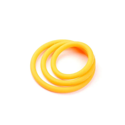 3Pcs Cock Ring Sex Toys For Men Delay Ejaculation Silicone Penis Ring Enlarge Enhance Erection Adult Supplies Remove Foreskin