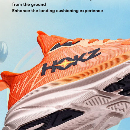 Carbon Plate Air Cushion Running Shoes for Men Soft Chunky Sneakers Women Daily Commuting Shoes Outdoor Casual Walking Shoes