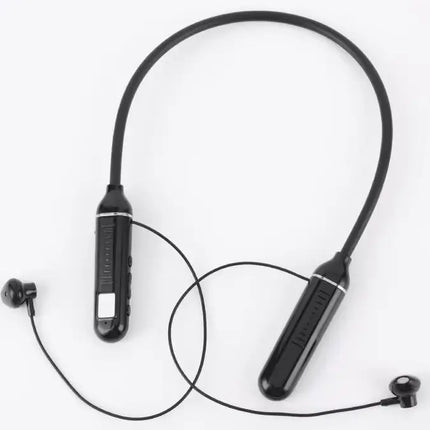Wireless Headset 5.3 Neck Strap Headset Gaming LED display Stereo Sports headset with magnetic earbuds