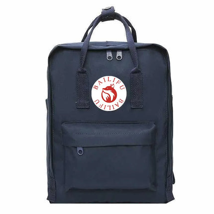Outdoor Waterproof Student Backpack Large Capacity Computer Bag Oxford Cloth Breathable Shockproof Anti-wear Leisure Travel B...