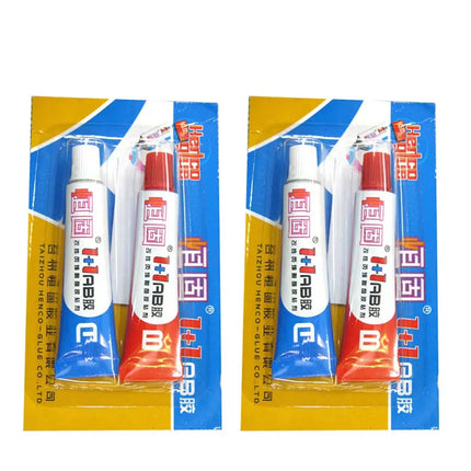10g Multi-purpose Strong Adhesive A B AB glue A+ B Epoxy Resin Glue for Plastic Metal Ceramic Rubber