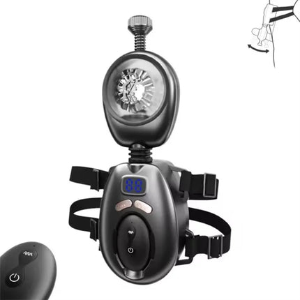 Automatic Swing Male Masturbator Remote Control Thrusting Vibrating Masturbator Cup Stroker Pocket Pussy Adult Sex Toys For Men