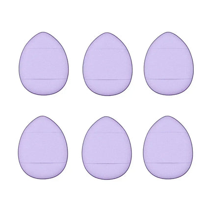 6/10Pcs Mini Finger Puff Foundation Small Air Cushion Powder Sponge Face Concealer BB Cream Cosmetic Applicator Makeup Tools