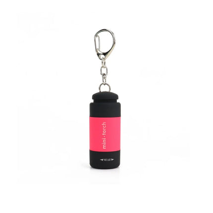 USB Charge LED Flashlight Multifunctional Strong Light Pocket Keychain Flashlight Waterproof Outdoor Hiking Camping Flashlight