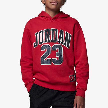 Nike Official Authentic JORDAN Big Kids Letter Print Fleece Sport Sweatshirt FV3203-687