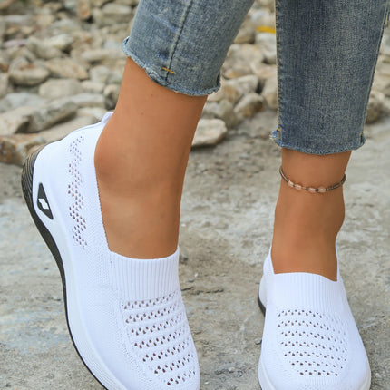 Fashionable casual single shoes, breathable and comfortable women's shoes, sports vulcanized shoes, anti-slip flat shoes