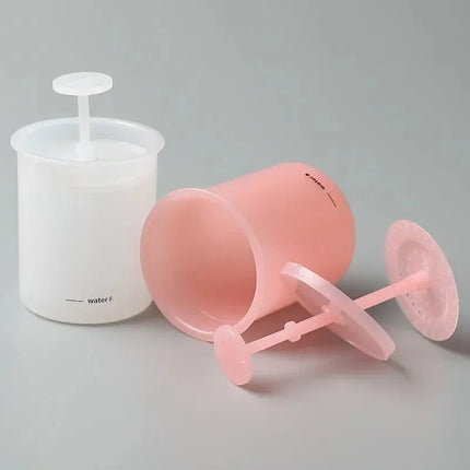 Portable Foaming Clean Tool Simple Face Cleanser Shower Bath Shampoo Foam Maker Bubble Foamer Device Cleansing Cream Reusable