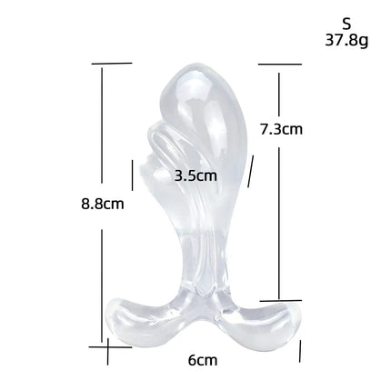 SoftButt Plug with Base Stimulator Masturbator Anal Plug Dildo Prostate Massage G-spot Anal Trainer Sex Toy for Couples