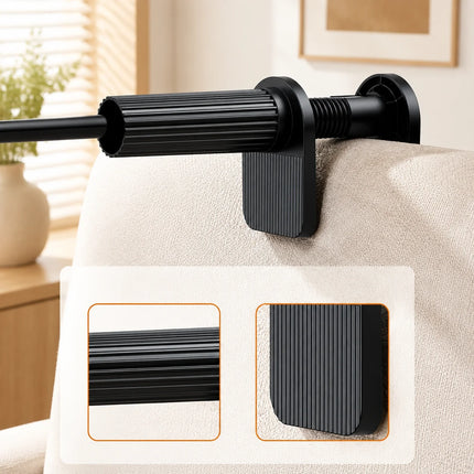 100CM Flexible Gooseneck Phone Holder, Foldable Hands-Free Clamp Stand for Bed, Desk, and Streaming, 360° Rotating Mobile Mount
