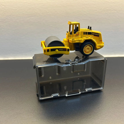 Alloy Engineering Vehicle Toys for Kids 1:64 Diecast Excavator Mixer Dump Truck Model Car with Display Box Boys Collectible Gift