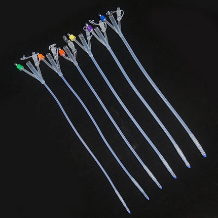 Silicone Urethral Urethra Sounding Dilator Penis Plug,3 Way Silicone Foley Balloon Bladder Catheter, Sex Toys for Men