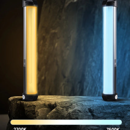 MIAOTU Handheld RGB Colorful Stick Light 30CM Handheld LED Light Wand CRI 95+ 2500K-9000K Photography Studio Lamp