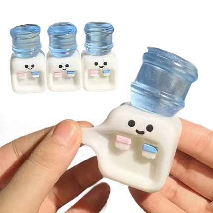 Squishy Water Dispenser Squeeze Toy Funny Stress Relief Decompression Fidget Toy for Adults and Friends Squeeze Anti Stress Toy