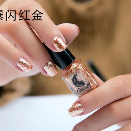 Metal Colour Nail Gel Polish Semi Permanent Mirror Gel Varnish Base Top Coat UV Gel Varnish Soak Off Nails Art Glue Nail Polish