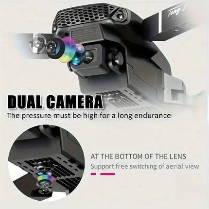 Best-Selling E88 Aerial Photography Drone - Beginner Practice Model with Dual Cameras for Aerial Photography, Dual Batteries for Extended Battery Life Set