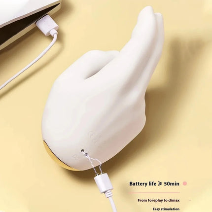 Heating Right Hand Finger Flapping Clitoral massager G Spot Stimulator Female Vagina Massager Adults Sex Toys For Woman