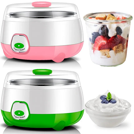 1L Yogurt Maker Greek Yogurt Maker Machine with Constant Temperature Control for Yogurt Natto Rice Wine