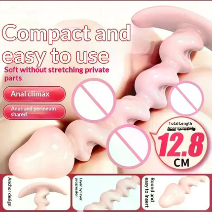 1 Pcs Hand-held TPE Pussy Butt Plug Sex Toys Sexy Accessories Adult Tools Femboy Porno Products 18+