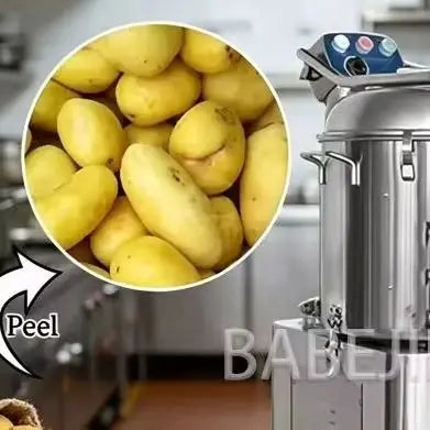 Commercial Industrial High-Quality Restaurant Kitchen Potato Cleaning Machine Peeler for Efficient Food Preparation