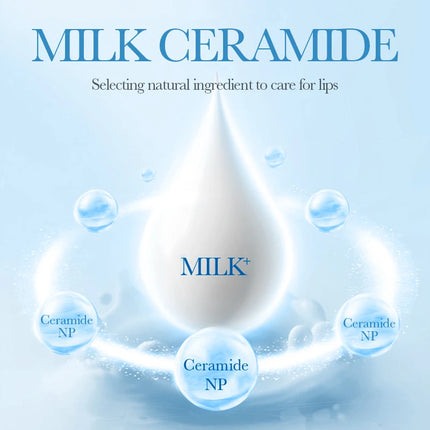 Ceramide Milk MoisturizingLip Balm Moisturizing Anti Cracking lipstick Deep Nourishing  Hydrating Lips Skin Care