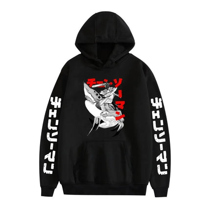 Pochita Chainsaw Men's Hoodie Fashion Long Sleeve Sportswear Casual Harajuku Street Wear Hoodie Sudaderas Top